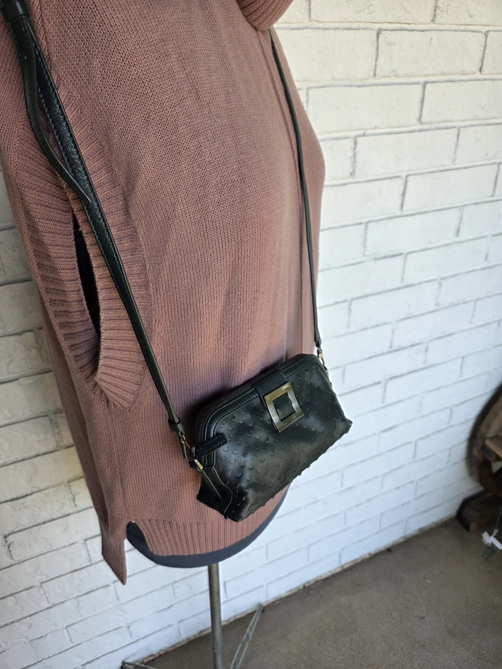 Rouge And Lounge 'Crossbody Bag- Dark Green